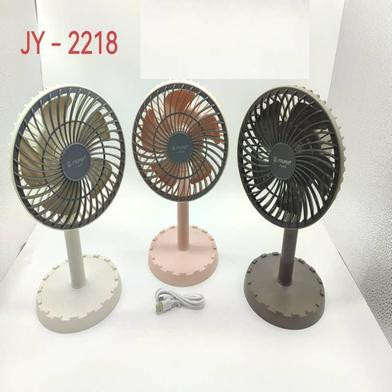 JYSUPER Rechargeable Multicolor Portable Mini Table Fan - (JY-2218)