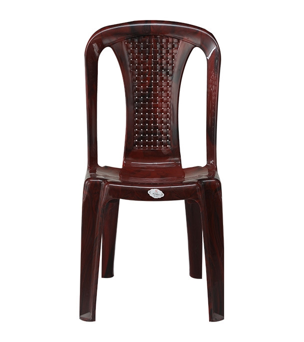 Plastic Chair W/O Arm Pati Rose Wood