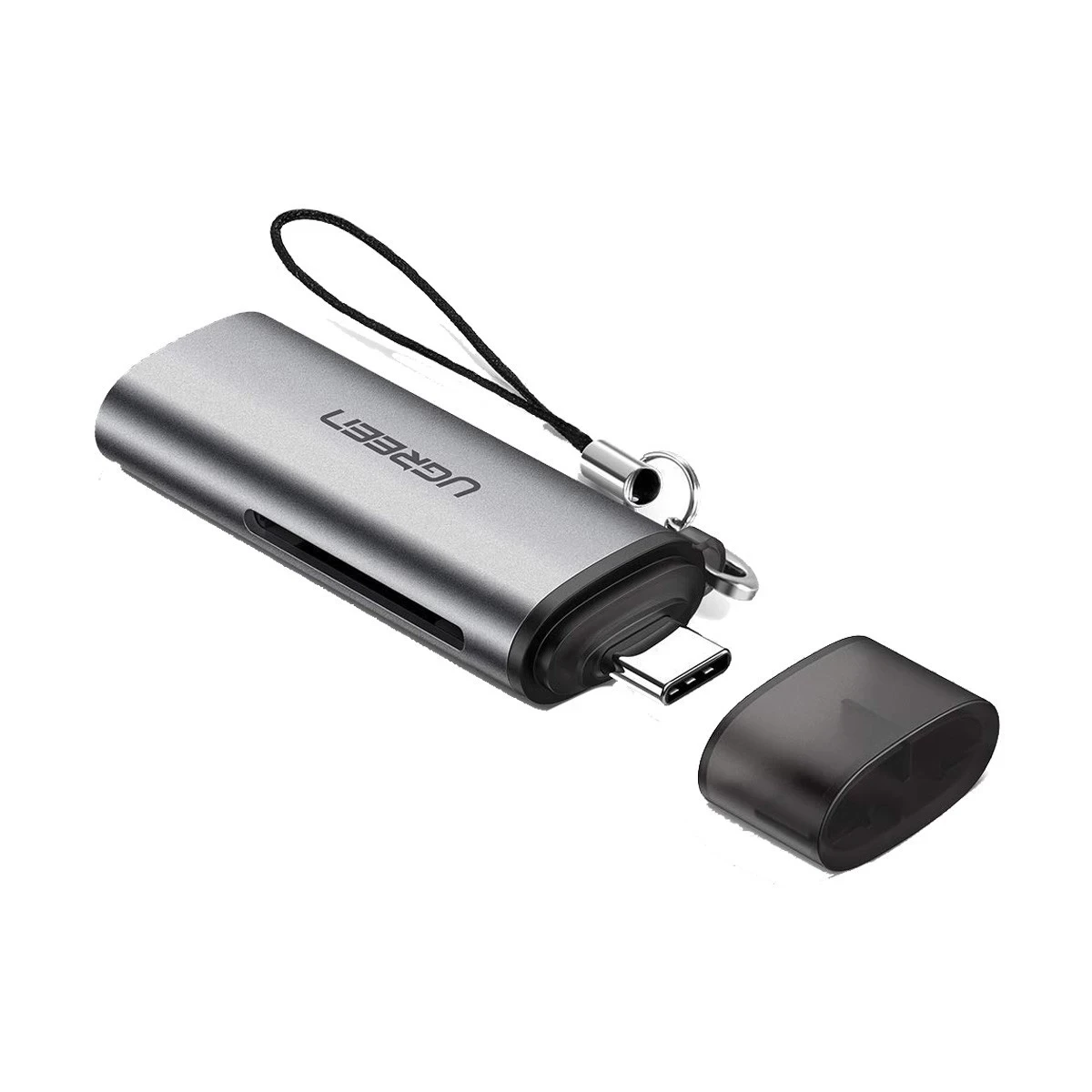 Ugreen USB-C TF/SD Gray Card Reader