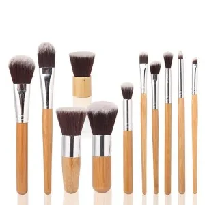 Groome Make Up Brush set ( Bamboo) (150gm)